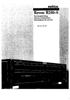 Revox B250-B150-B250S-Service-Manual
